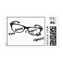 You know I can't see right?! Stamps