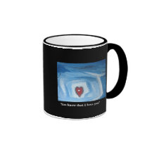 YOU KNOW THAT I LOVE YOU COFFEE MUGS