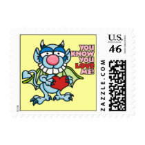 You Know You Love Me Stamps by wislander You Know You Love Me Stamps