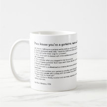 You know you’re a geriatric nurse when… coffee mugs