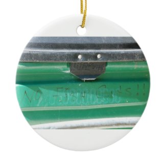 "You know you've been to the islands" ornament