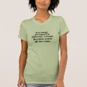 You laugh because I'm different t-shirts