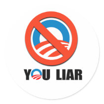 YOU LIAR ROUND STICKERS