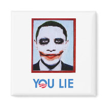 You Lie bumper sticker blue Magnet