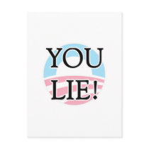 You Lie Obama Postcard