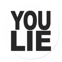 You Lie Stickers