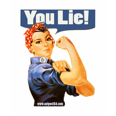 "YOU LIE!" T SHIRT by outpost54