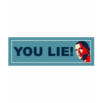 You Lie t-shirts by NobamaShop You Lie t-shirts