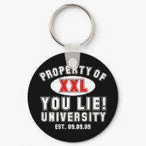 You Lie! University keychains
