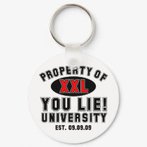 You Lie! University keychains