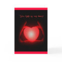You Light Up My Heart cards