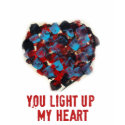 You light up my heart t-shirts