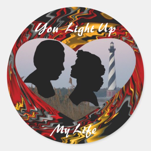 YOU LIGHT UP MY LIFE-STICKER