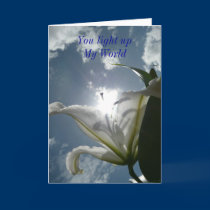 You light upMy World cards