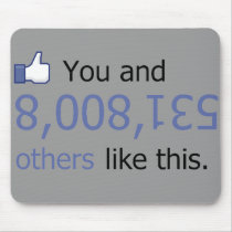 You Like 8008135 Thumbs Up Mouse Pad