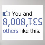 You Like 8008135 Thumbs Up Poster