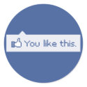 You Like This Funny Facebook stickers