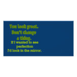 "You Look Great..." photo cards