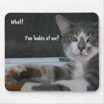 You lookin at me? mousepads by CollinsNcollins You lookin at me? mousepads