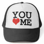 You love me mesh hat