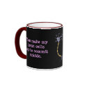 You make me brain dead (2) mugs