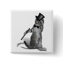 You make me feel like Dancing! Tap Dancing Cat Button