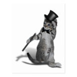 You make me feel like Dancing! Tap Dancing Cat Post Card
