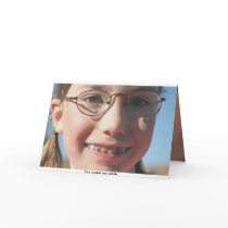 You Make Me Smile Greeting Card
