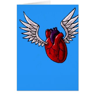 You make my heart soar card