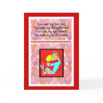 You make my toes curl... cards