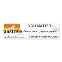 YOU MATTER  bumper sticker