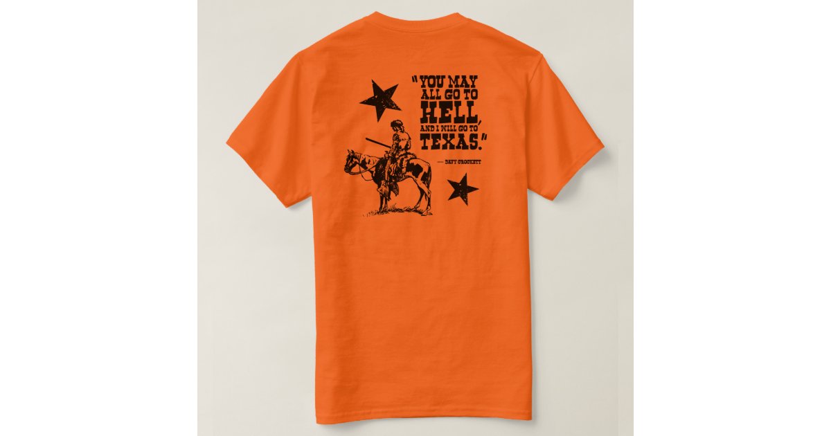 you may all go to hell t shirt