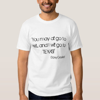 you may all go to hell t shirt