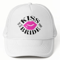 YOU MAY KISS THE BRIDE hats by MarriageRocksandCo YOU MAY KISS THE BRIDE hats