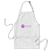 You May Say I'm a Dreamer Aprons