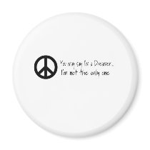 You May Say I'm a Dreamer magnets by Groovynet You May Say I'm a Dreamer magnets