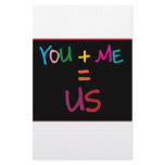 You + Me stationery
