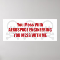 You Mess With Aerospace Engineering You Mess With Print