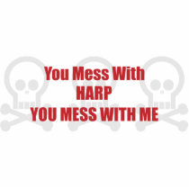 You Mess With Harp You Mess With Me Cut Outs
