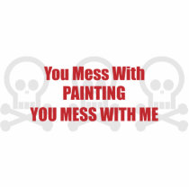 You Mess With Painting You Mess With Me photo sculptures