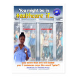 You Might Be In HealthCare If #1 Postcards