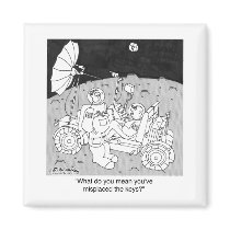 You Misplaced the Keys? Fridge Magnet