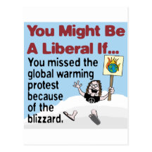 You Missed The Global Warming Protest Post Cards
