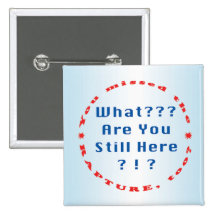 You missed the rapture..." pins