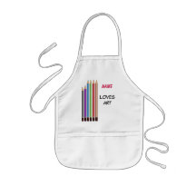 You name, loves art aprons