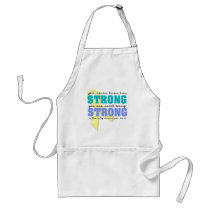 You never know how string you are aprons