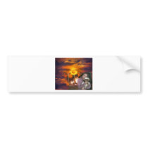 you owe me_Painting.jpg Bumper Stickers