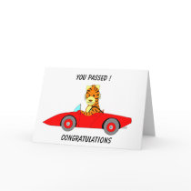 You Passed !, Congratulations cards