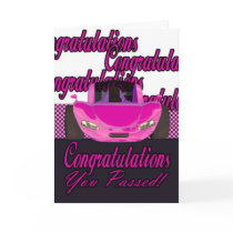 You Passed Congratulations passed driving test cards by moonlake You Passed Congratulations passed driving test cards