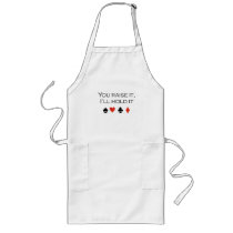 You raise it T-shirt aprons